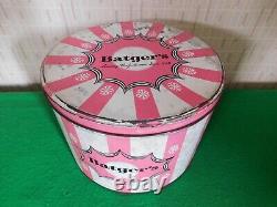 A Rare Vintage Batgers Confectioners Jersey Toffee 7lb Tin (Empty) 1940s