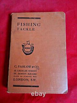A Rare Vintage C Farlow & Co Advertising Fishing Catalogue 1913 73rd Edition