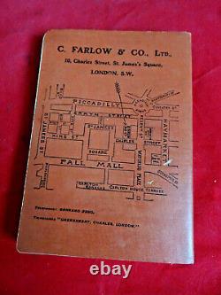 A Rare Vintage C Farlow & Co Advertising Fishing Catalogue 1913 73rd Edition