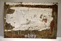 Alembic's Vegetable Tonic Syrup Vintage Enamel Sign Patent Enamel Co London Rare