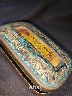 Allenbury's vintage apothecary tin, extremely rare cough medicine. Read label