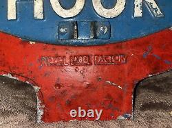 Alloy Original Vintage Pre Worboys Road RARE SIGN, AMAZING Royal Label Factory