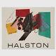Andy Warhol Rare Vintage 1982 Original Halston Men's Wear Poster