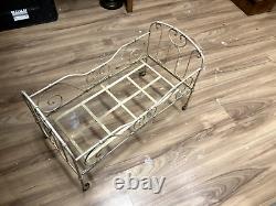 Antique Bed Doll Baby Folding Art Deco France Rare Vintage Advertising Toy