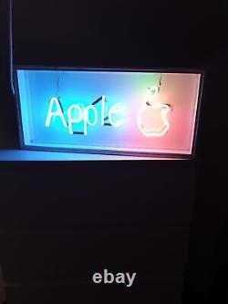 Apple Macintosh Neon tubes Light sign vintage working rare 27,6