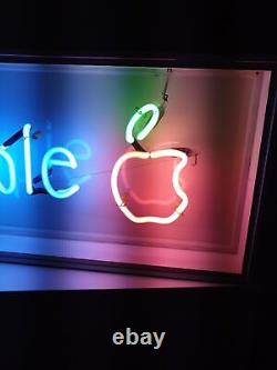 Apple Macintosh Neon tubes Light sign vintage working rare 27,6