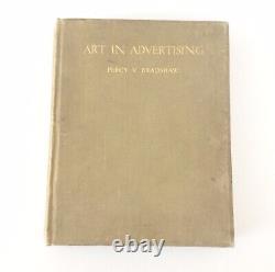 Art In Advertising Percy V Bradshaw Vintage Rare Book