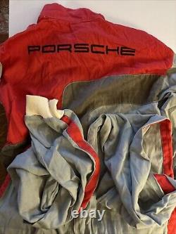 Awesome RARE Vintage Porsche Cup race suit XL
