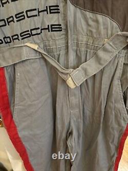 Awesome RARE Vintage Porsche Cup race suit XL