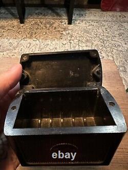 Bakerlite Advertising Exide Battery Box vintage rare great condition Lorival