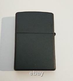 Black Marlboro M Logo Vintage Zippo Advertising Lighter, c. 1999, Unstruck, Rare