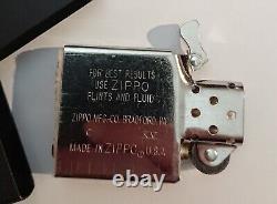 Black Marlboro M Logo Vintage Zippo Advertising Lighter, c. 1999, Unstruck, Rare