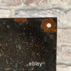 CASTROL Enamel Sign 23.6x11.8 (60x30cm) Rare Vintage Motor Oil Workshop Signage