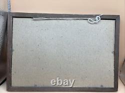 Charles Lindbergh Spirit Louis Vintage St. Rare Mirror Advertising Man Cave Pub