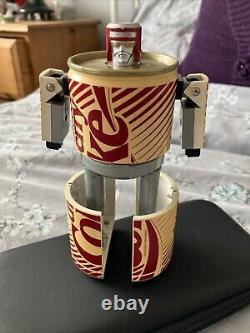 Cherry Coke Cola Transformers Transforming Can Action Figure Vintage Rare