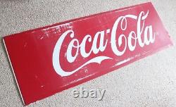Coca Cola Coke Advertising / Shop Sign Collectable Vintage Rare