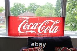 Coca Cola Coke Advertising / Shop Sign Collectable Vintage Rare