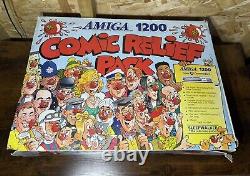 Commodore Amiga 1200 Computer Comic Relief Pack Edition RARE VINTAGE RETRO