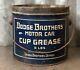 Dodge Brothers Motor Cars Cup Grease Can Oil Vintage Detroit RARE