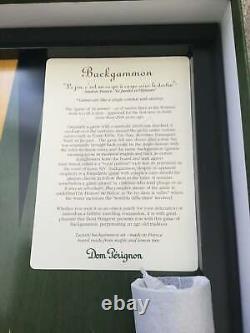 Dom Perignon Champagne BACKGAMMON Board Game Very Rare HTF VINTAGE