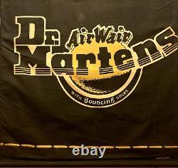 Dr Martens Air Wair With Bouncing Souls Rare Vintage 90s Fabric Advertising Sign