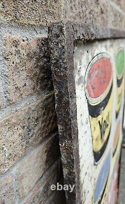 Dulux Paint British Vintage Metal Advertising Sign Rare (Decorative Salvage)