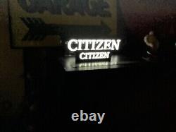 Excellent Vintage Shop Display Sign, rare To Find Like This, citizen Watches