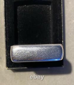 Extremely Rare vintage Zippo 1947-49 Red Mobile Gas Pegasus Advertisement WithBox