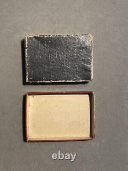 Extremely Rare vintage Zippo 1947-49 Red Mobile Gas Pegasus Advertisement WithBox