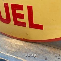 FLYING A Enamel Sign ø 16.1 (41cm) Nice Retro Collector Rare Vintage Decoration