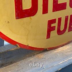 FLYING A Enamel Sign ø 16.1 (41cm) Nice Retro Collector Rare Vintage Decoration