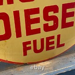 FLYING A Enamel Sign ø 16.1 (41cm) Nice Retro Collector Rare Vintage Decoration