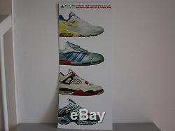 Footlocker Display Set 2001 Campaign Nike Adidas Reebok Puma Shoes Rare Vintage