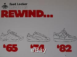 Footlocker Display Set 2001 Campaign Nike Adidas Reebok Puma Shoes Rare Vintage