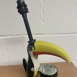 Guinness Vintage Toucan Carlton Ware Lamp Working Rare Advertising Good For You