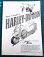 Harley Davidson Topper Scooter Very Rare Vintage Advert Original