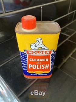 Holden Nasco Cleaner And Polish Vintage Tin (general Motors) Rare