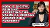 How Is Digital Printing Affecting The Value Of Vintage Advertising Posters The Collectibles Guide
