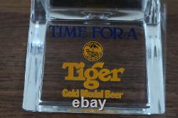 Hoya Lofty Alarm Clock With Tiger Beer Advertising Slogan A Rare Vintage Classic