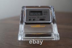Hoya Lofty Alarm Clock With Tiger Beer Advertising Slogan A Rare Vintage Classic
