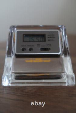 Hoya Lofty Alarm Clock With Tiger Beer Advertising Slogan A Rare Vintage Classic