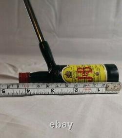 J&B Miniature Whiskey Bottle Putter Advertising Novelty Golf Club Rare Vintage