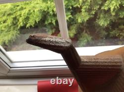 Kayes K Walnut Whip Rare Unusual Vintage Oil Lamp Can Railway Steam Engine Old