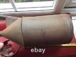 Kayes K Walnut Whip Rare Unusual Vintage Oil Lamp Can Railway Steam Engine Old
