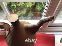 Kayes K Walnut Whip Rare Unusual Vintage Oil Lamp Can Railway Steam Engine Old