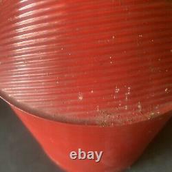 Kayes Rare Unusual Garage Race Car Railway Vintage Oil Can Red Petrol Gas Fuel
