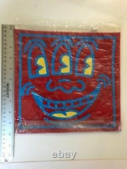 Keith Haring Pop Shop VINTAGE TOILETRY BAG from 292 Lafayette St, NYC Rare