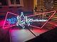 Large Rare Vintage Collectable Neon Budweiser FA Cup (3 Colour) Advertising Sign