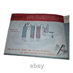 Large Rare Vintage Drink Coke Coca-Cola Salesman Distributor Brochure Lithograph
