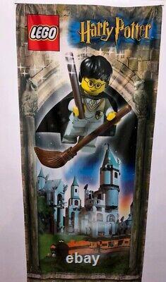 Lego Harry Potter Fabric Banner shop display retail promo rare Vintage